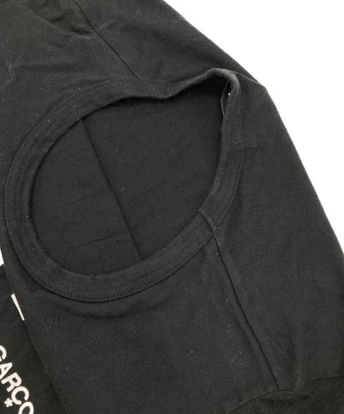 COMME des GARCONS（コムデギャルソン）COMME des GARCONS (コムデギャルソン) プリントTシャツ ブラック サイズ:Mの古着・服飾アイテム