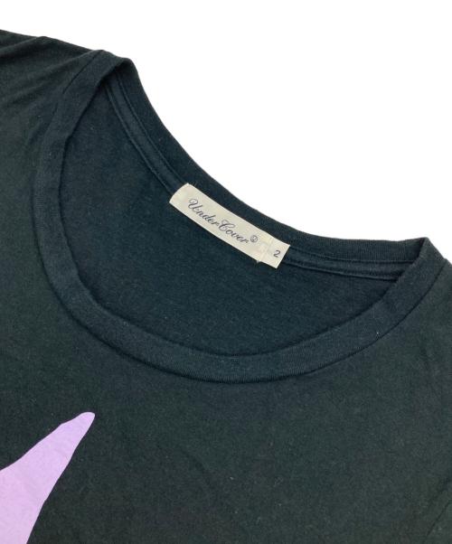 UNDERCOVER（アンダーカバー）UNDERCOVER (アンダーカバー) プリントTシャツ ブラック サイズ:2の古着・服飾アイテム
