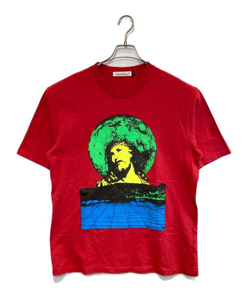 UNDERCOVER（アンダーカバー）UNDERCOVER (アンダーカバー) Jesus moon Tee レッド サイズ:3の古着・服飾アイテム