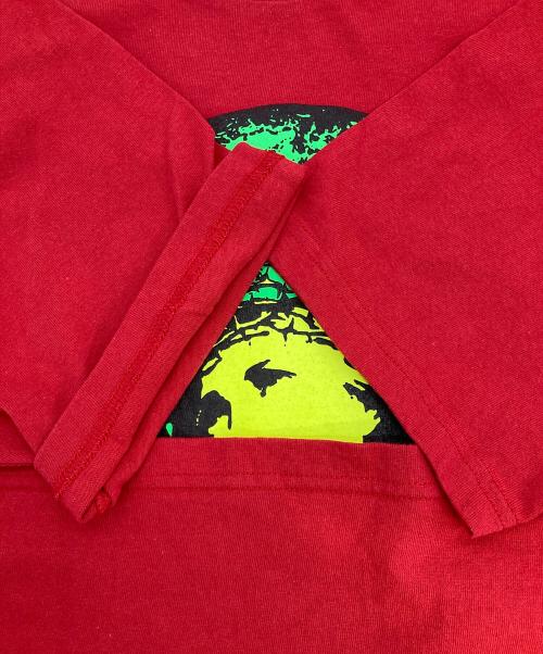 UNDERCOVER（アンダーカバー）UNDERCOVER (アンダーカバー) Jesus moon Tee レッド サイズ:3の古着・服飾アイテム