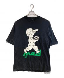 UNDERCOVER（アンダーカバー）の古着「BIG TEE MAD SKULL BOY」｜ブラック