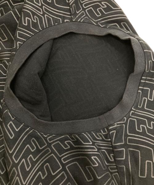 FENDI（フェンディ）FENDI (フェンディ) FFバーディゴクルーネックT ブラック サイズ:XLの古着・服飾アイテム