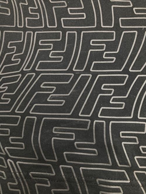 FENDI（フェンディ）FENDI (フェンディ) FFバーディゴクルーネックT ブラック サイズ:XLの古着・服飾アイテム