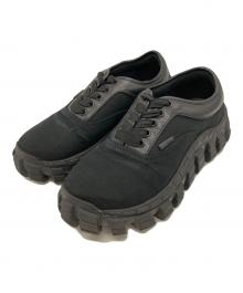 MAISON SPECIAL（メゾンスペシャル）の古着「Rattling Sole Authentic Canvas Sneakers」｜ブラック