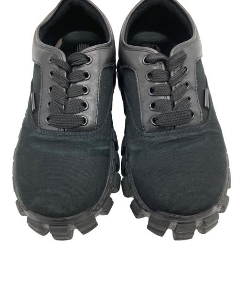 MAISON SPECIAL（メゾンスペシャル）MAISON SPECIAL (メゾンスペシャル) Rattling Sole Authentic Canvas Sneakers ブラック サイズ:26.5の古着・服飾アイテム
