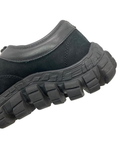 MAISON SPECIAL（メゾンスペシャル）MAISON SPECIAL (メゾンスペシャル) Rattling Sole Authentic Canvas Sneakers ブラック サイズ:26.5の古着・服飾アイテム