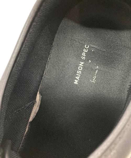 MAISON SPECIAL（メゾンスペシャル）MAISON SPECIAL (メゾンスペシャル) Rattling Sole Authentic Canvas Sneakers ブラック サイズ:26.5の古着・服飾アイテム