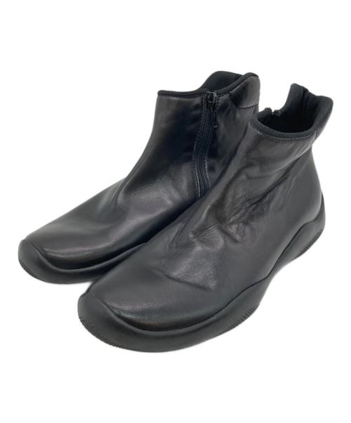 PRADA SPORTS（プラダスポーツ）PRADA SPORTS (プラダスポーツ) レザーサイドジップシューズ ブラック サイズ:35 1/2の古着・服飾アイテム
