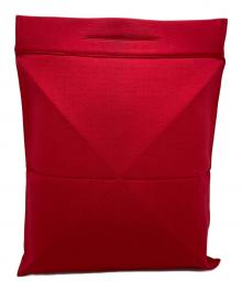 GOOD GOODS ISSEY MIYAKE（グッドグッズ イッセイミヤケ）の古着「ニットバッグ」｜レッド