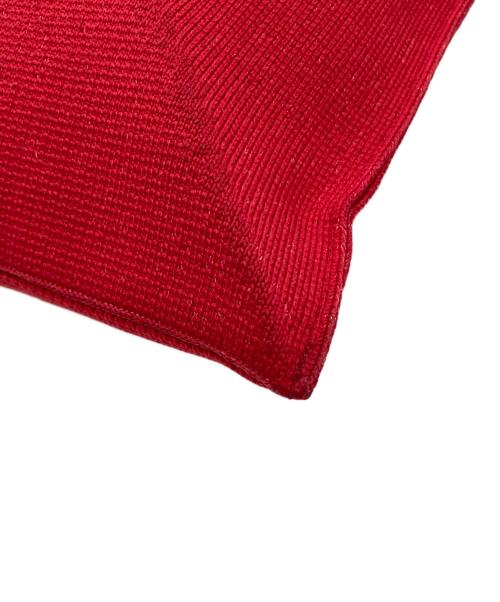 GOOD GOODS ISSEY MIYAKE（グッドグッズ イッセイミヤケ）GOOD GOODS ISSEY MIYAKE (グッドグッズ イッセイミヤケ) ニットバッグ レッドの古着・服飾アイテム