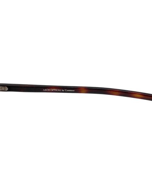 ARCH OPTICAL（アーチ・オプティカル）ARCH OPTICAL (アーチ・オプティカル) サングラス ブラウン サイズ:48☐18.5-145の古着・服飾アイテム