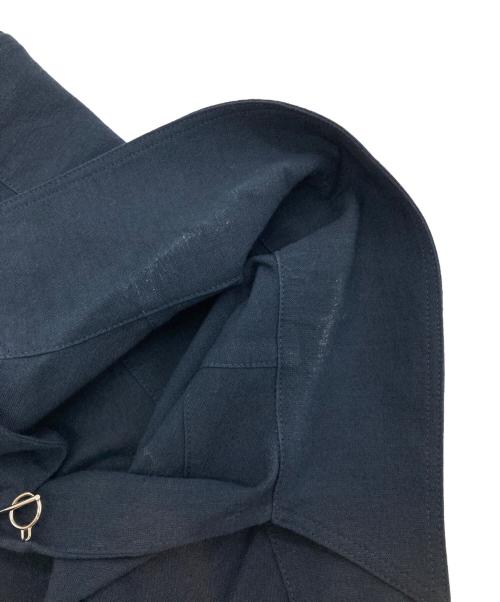 jacquemus（ジャックムス）jacquemus (ジャックムス) 半袖プルオーバーシャツ ネイビー サイズ:34の古着・服飾アイテム