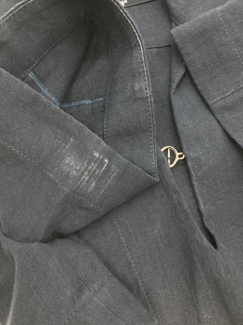 jacquemus（ジャックムス）jacquemus (ジャックムス) 半袖プルオーバーシャツ ネイビー サイズ:34の古着・服飾アイテム