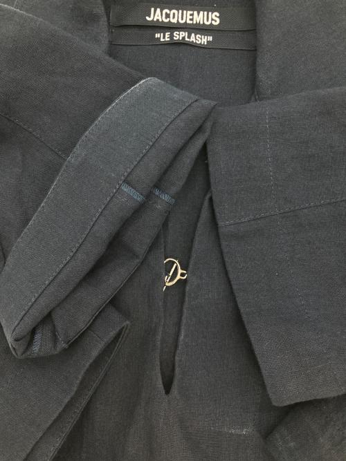jacquemus（ジャックムス）jacquemus (ジャックムス) 半袖プルオーバーシャツ ネイビー サイズ:34の古着・服飾アイテム