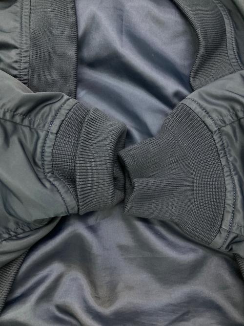 HYKE（ハイク）HYKE (ハイク) MA-1 TYPE BOLERO JACKET ネイビー サイズ:Mの古着・服飾アイテム