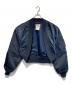 HYKE（ハイク）の古着「MA-1 TYPE BOLERO JACKET」｜ネイビー