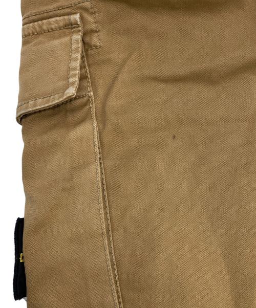 STONE ISLAND（ストーンアイランド）STONE ISLAND (ストーンアイランド) コットンチノカーゴパンツ ブラウン サイズ:30の古着・服飾アイテム