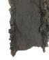COMME des GARCONS tricot (コムデギャルソントリコ) ポケット付きフリルマフラー ブラック：15000円