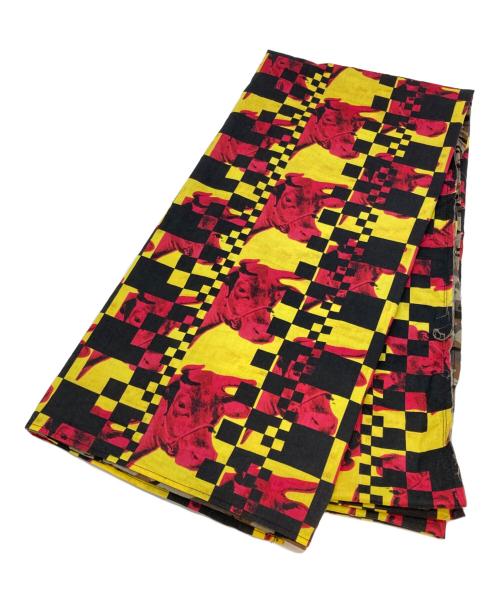 COMME des GARCONS（コムデギャルソン）COMME des GARCONS (コムデギャルソン) ANDY WARHOL (アンディウォーホル) 大判ストール マルチカラーの古着・服飾アイテム