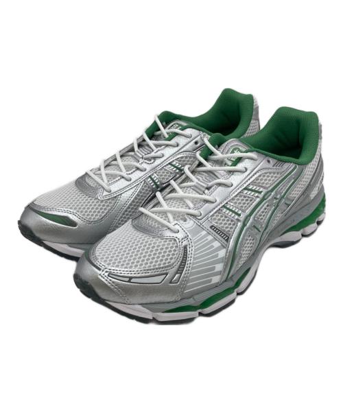 asics（アシックス）asics (アシックス) GEL-KAYANO 12.1 シルバー×グリーン サイズ:US11の古着・服飾アイテム