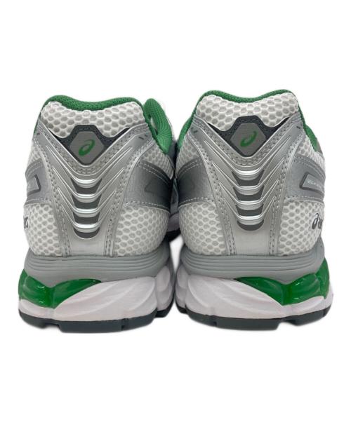 asics（アシックス）asics (アシックス) GEL-KAYANO 12.1 シルバー×グリーン サイズ:US11の古着・服飾アイテム