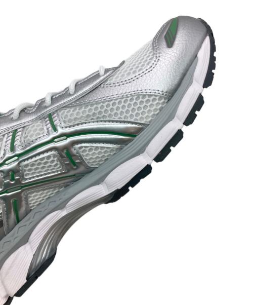 asics（アシックス）asics (アシックス) GEL-KAYANO 12.1 シルバー×グリーン サイズ:US11の古着・服飾アイテム