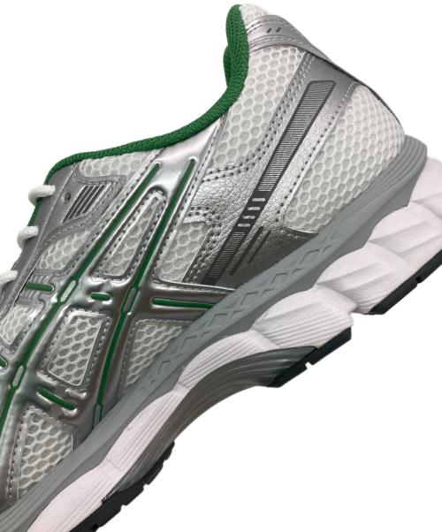 asics（アシックス）asics (アシックス) GEL-KAYANO 12.1 シルバー×グリーン サイズ:US11の古着・服飾アイテム
