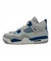 NIKE (ナイキ) AIR JORDAN 4 RETRO ホワイト×ブルー サイズ:US10.5：20000円