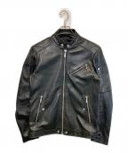 DIESELディーゼル）の古着「L-CASE-KA JACKET」｜ブラック