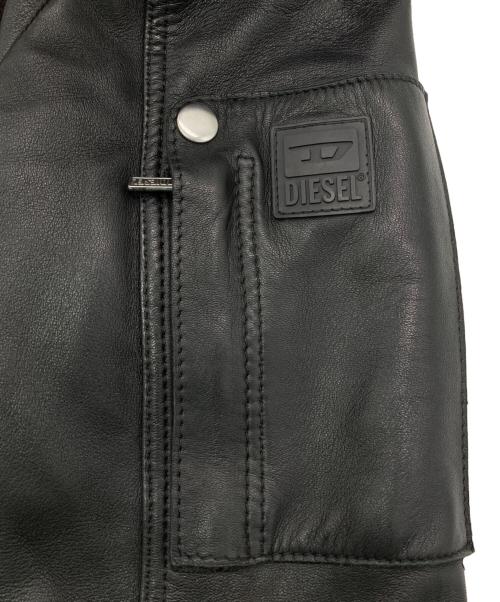 DIESEL（ディーゼル）DIESEL (ディーゼル) L-CASE-KA JACKET ブラック サイズ:Sの古着・服飾アイテム