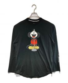 NUMBER (N)INE×SUPREME（ナンバーナイン×シュプリーム）の古着「Mickey Mouse Raglan L/S Top」｜ブラック