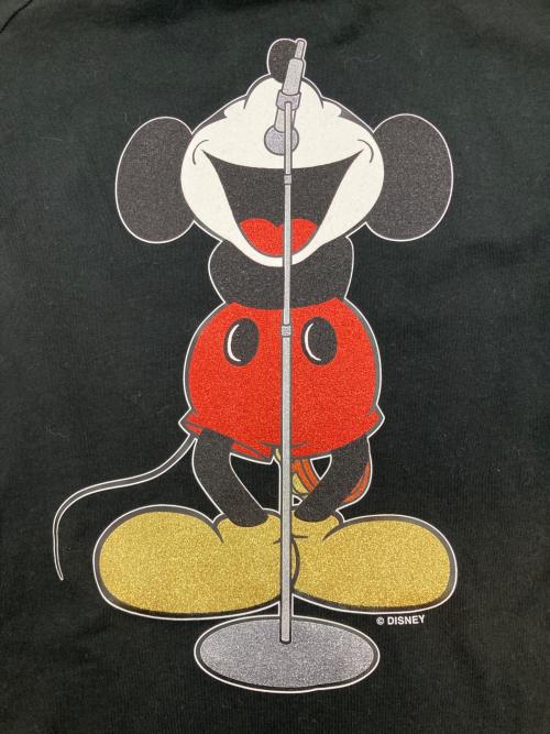 NUMBER (N)INE（ナンバーナイン）NUMBER (N)INE (ナンバーナイン) SUPREME (シュプリーム) Mickey Mouse Raglan L/S Top ブラック サイズ:Mの古着・服飾アイテム