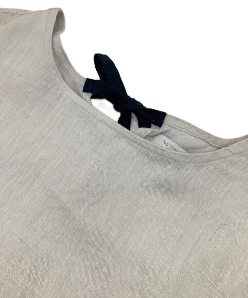 fog linen work（フォグリネンワーク）fog linen work (フォグリネンワーク) リネンブラウス グレー サイズ:Freeの古着・服飾アイテム