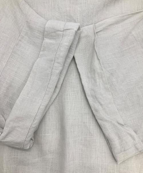 fog linen work（フォグリネンワーク）fog linen work (フォグリネンワーク) リネンブラウス グレー サイズ:Freeの古着・服飾アイテム