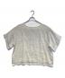 fog linen work（フォグリネンワーク）の古着「リネンブラウス」｜グレー