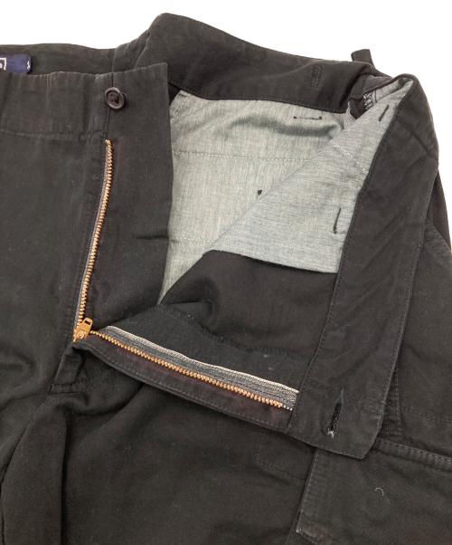 POLO RALPH LAUREN（ポロ・ラルフローレン）POLO RALPH LAUREN (ポロ・ラルフローレン) コットンカーゴパンツ ブラック サイズ:34の古着・服飾アイテム