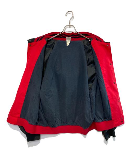 NIKE（ナイキ）NIKE (ナイキ) ［古着］ナイロンフーデットジャケット レッド×ブラック サイズ:Mの古着・服飾アイテム