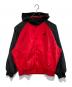 NIKE（ナイキ）の古着「［古着］ナイロンフーデットジャケット」｜レッド×ブラック