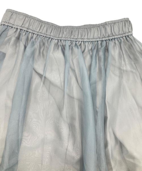 JILL BY JILLSTUART（ジル バイ ジルスチュアート）JILL BY JILLSTUART (ジル バイ ジルスチュアート) シアータックバルーンスカート ブルー サイズ:Freeの古着・服飾アイテム