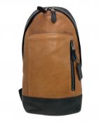 COACHコーチ）の古着「manhattan sling pack」｜ブラウン×ブラック