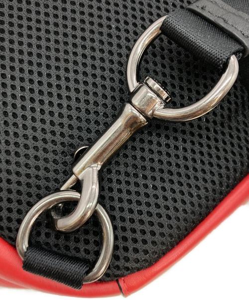 COACH（コーチ）COACH (コーチ) ボディバッグ レッド×ブラウンの古着・服飾アイテム