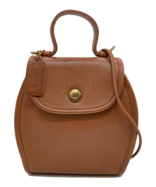 COACH（コーチ）COACH (コーチ) ダービーバッグ ブラウンの古着・服飾アイテム