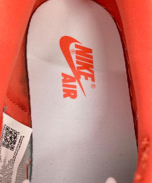 NIKE（ナイキ）NIKE (ナイキ) AIR JORDAN 1 LOW OG オレンジ×ホワイト サイズ:US9の古着・服飾アイテム