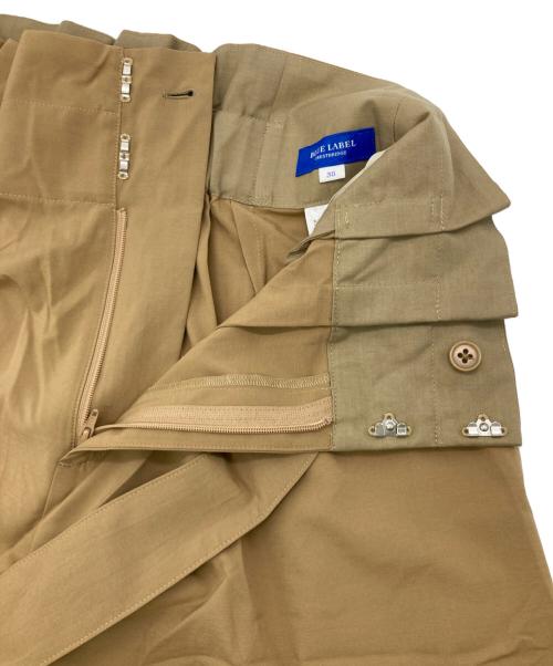 BLUE LABEL CRESTBRIDGE（ブルーレーベルクレストブリッジ）BLUE LABEL CRESTBRIDGE (ブルーレーベルクレストブリッジ) ワイドパンツ ベージュ サイズ:38の古着・服飾アイテム