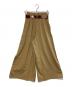 BLUE LABEL CRESTBRIDGE (ブルーレーベルクレストブリッジ) ワイドパンツ ベージュ サイズ:38：7000円