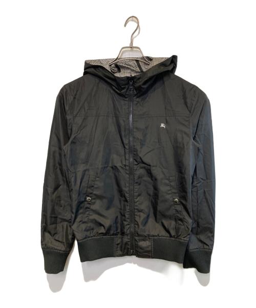 BURBERRY BLACK LABEL（バーバリーブラックレーベル）BURBERRY BLACK LABEL (バーバリーブラックレーベル) リバーシブルジャケット ホワイト×ブラック サイズ:Lの古着・服飾アイテム