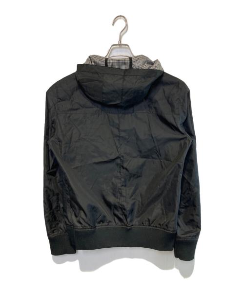 BURBERRY BLACK LABEL（バーバリーブラックレーベル）BURBERRY BLACK LABEL (バーバリーブラックレーベル) リバーシブルジャケット ホワイト×ブラック サイズ:Lの古着・服飾アイテム