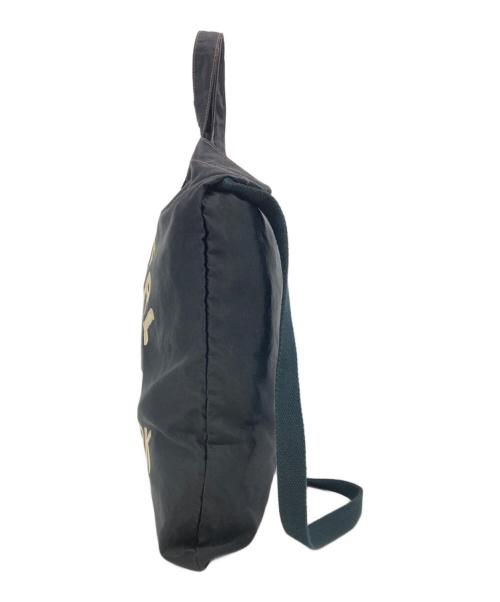 RRL（ダブルアールエル）RRL (ダブルアールエル) Embroidered Market Tote ブラックの古着・服飾アイテム