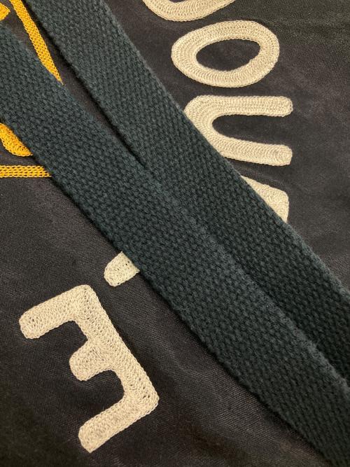 RRL（ダブルアールエル）RRL (ダブルアールエル) Embroidered Market Tote ブラックの古着・服飾アイテム