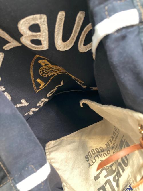RRL（ダブルアールエル）RRL (ダブルアールエル) Embroidered Market Tote ブラックの古着・服飾アイテム